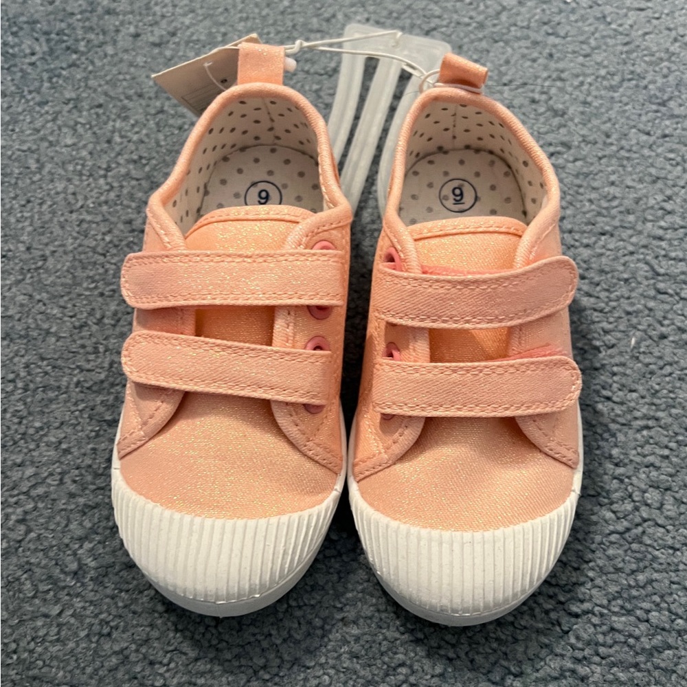 Cat & Jack Madge sneakers. Pink Glitter. Size 9